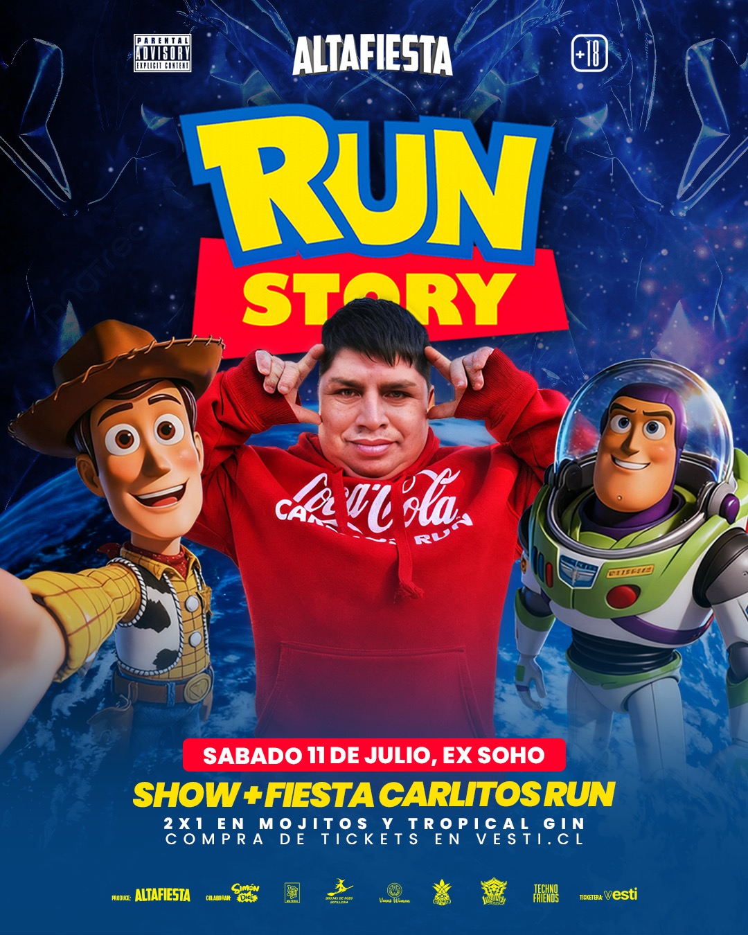 Run Story, Carlitos Run (Show+Fiesta) - Altafiesta