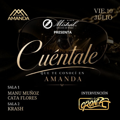 Cuéntale que te conocí en Club Amanda