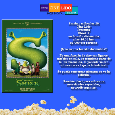 Shrek 25 Aniversario, Doblada, Miercoles 28 A Las 16.35 Hrs