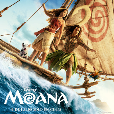 Moana, Doblada, Sabado 11 A Las 17.20 Hrs