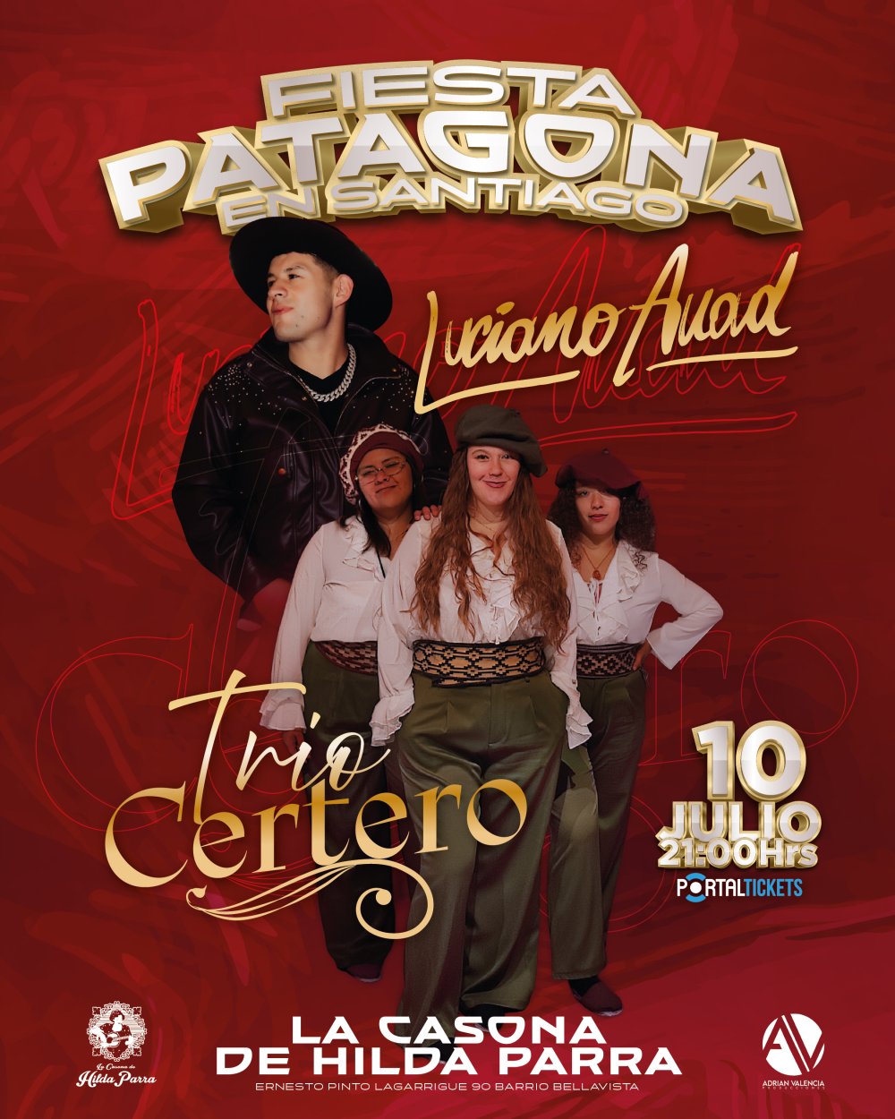 Fiesta Patagona En La Casona Hilda Parra