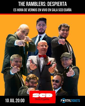 The Ramblers Despierta: Es Hora De Vernos En Vivo En Sala Scd Egaña