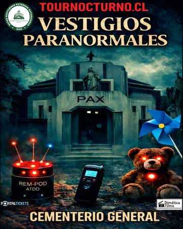Tour Nocturno En Cementerio General: Vestigios Paranormales - Viernes 10 De Julio Del 2026 - 20:00 Horas
