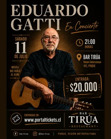 Eduardo Gatti En Bar Tirúa/Pirque