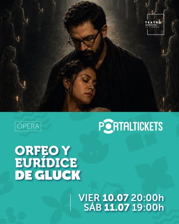 Orfeo Y Eurídice De Gluck - 10 De Julio En Teatro Municipal De La Florida