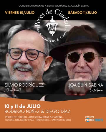 Noche De Silvio Y Sabina En Peces De Ciudad
