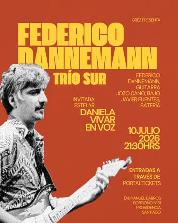 Federico Dannemann Trío Sur En Grez