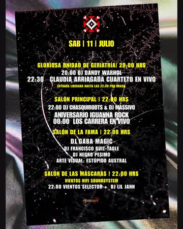 Invitaciones Sábado 11 De Julio En Casa De Salud, Concepción